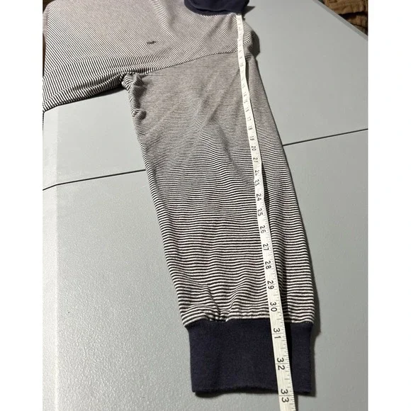 Vtg Polo Ralph Lauren Men's Long Sleeve Y2K Striped Turtleneck Large Preppy Pony - Picture 7 of 9